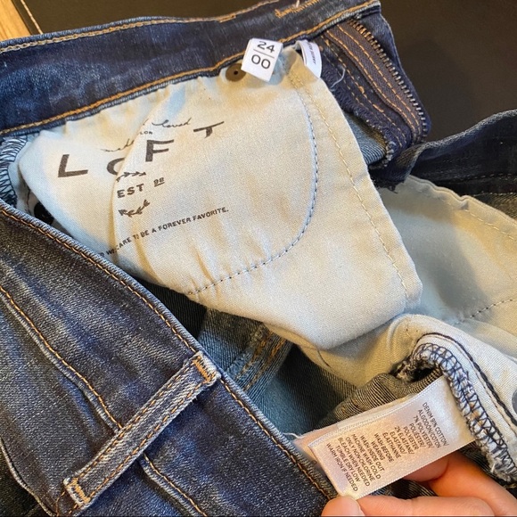 Ann Taylor LOFT Modern Skinny Jeans 24/00 - Picture 6 of 7